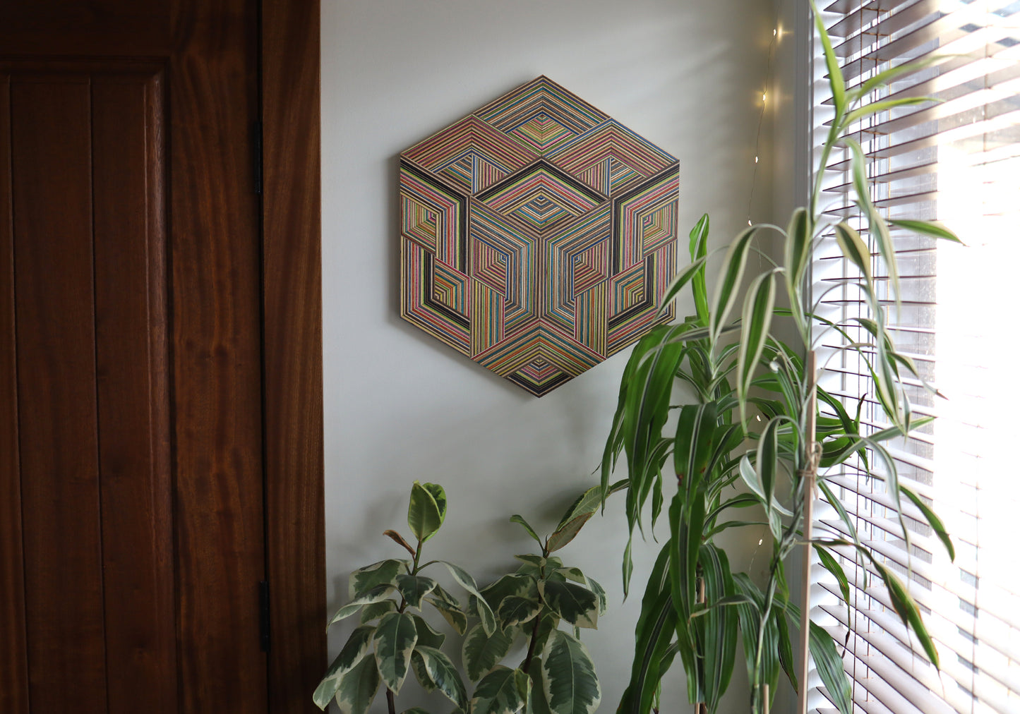 HEXAGON WALL ART