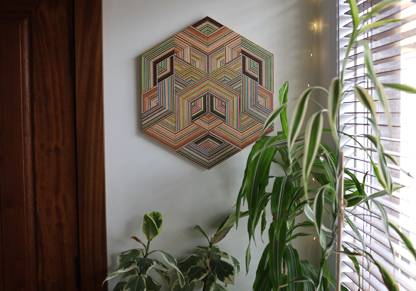 HEXAGON WALL ART