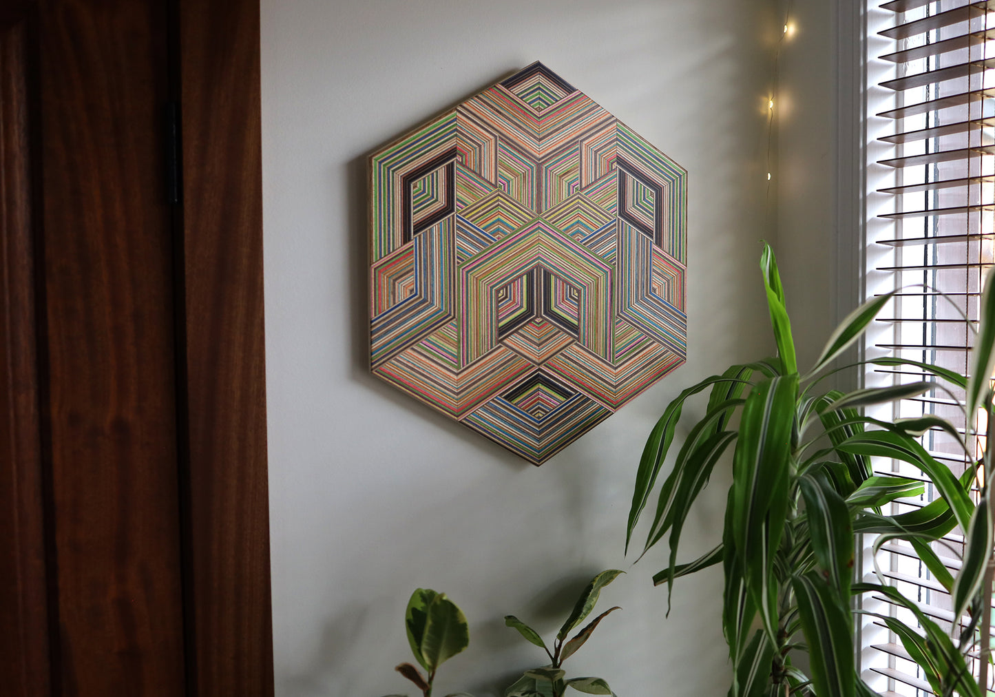 HEXAGON WALL ART