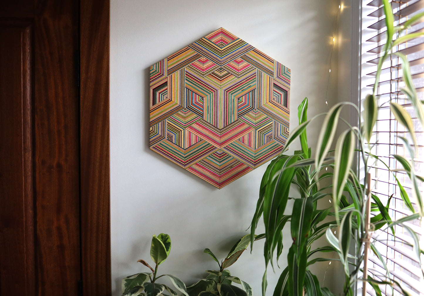 HEXAGON WALL ART