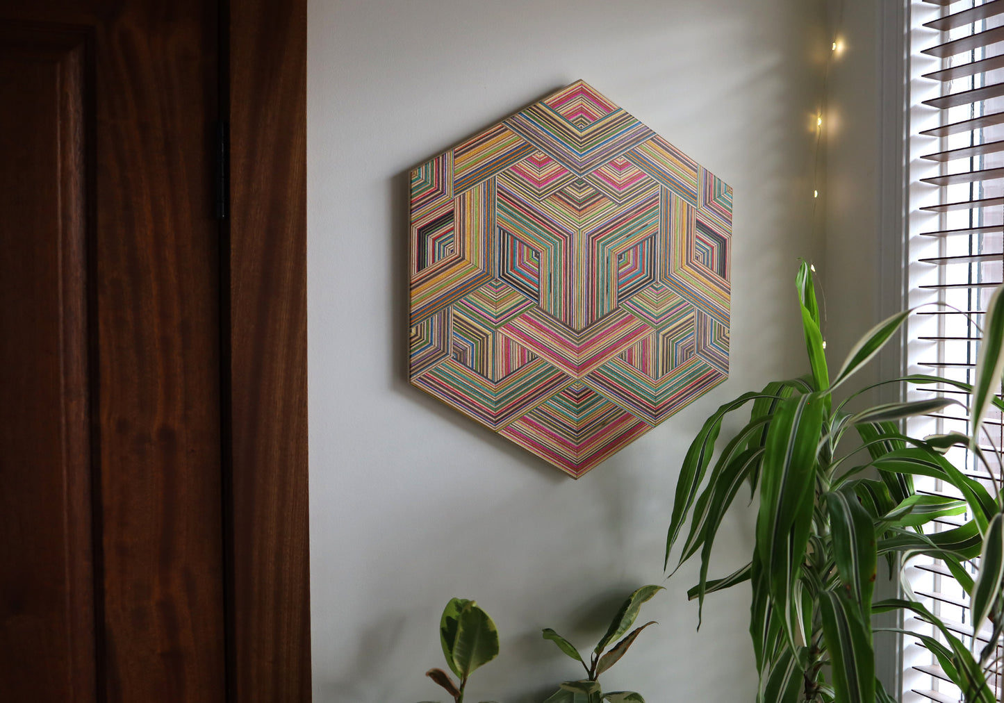 HEXAGON WALL ART