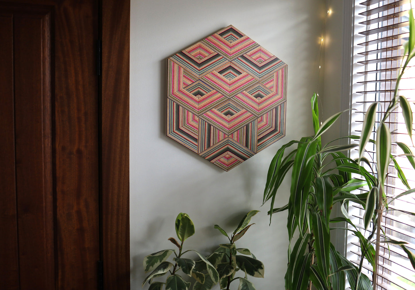 HEXAGON WALL ART