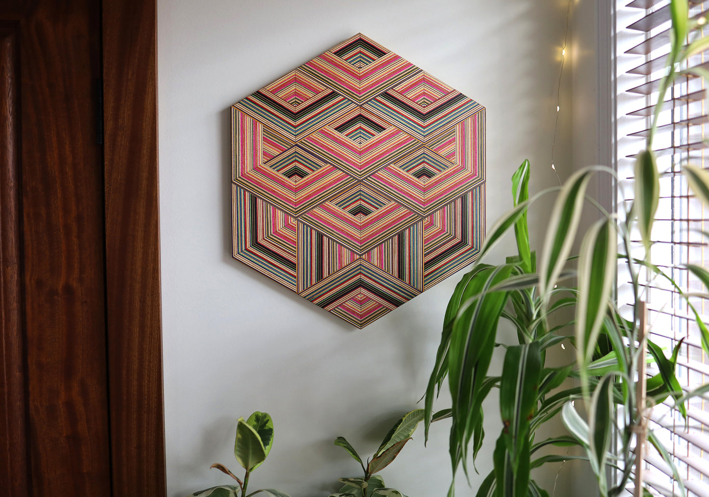 HEXAGON WALL ART