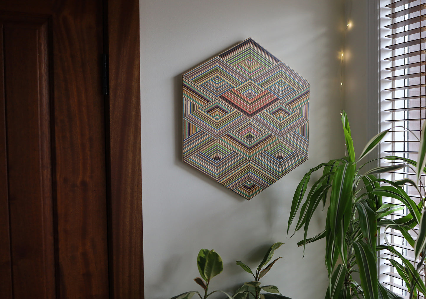 HEXAGON WALL ART