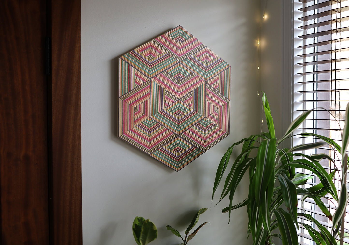 HEXAGON WALL ART