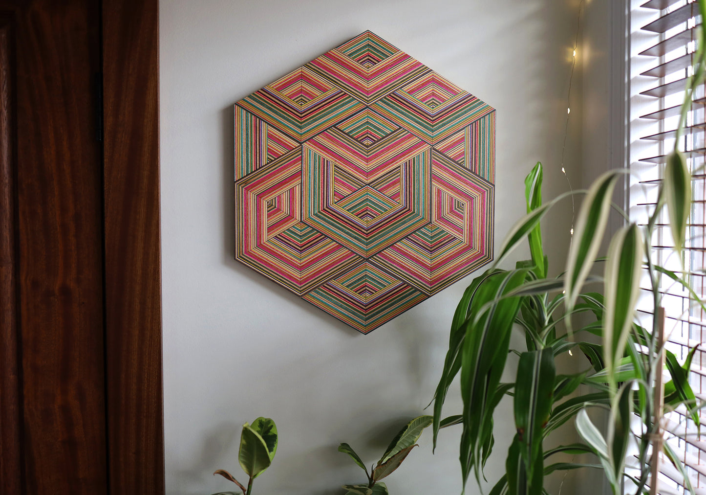 HEXAGON WALL ART