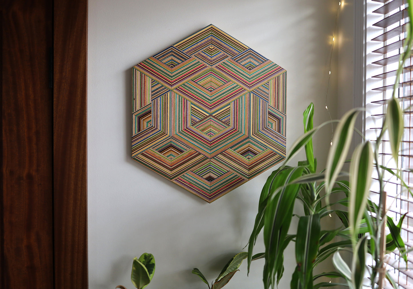 HEXAGON WALL ART