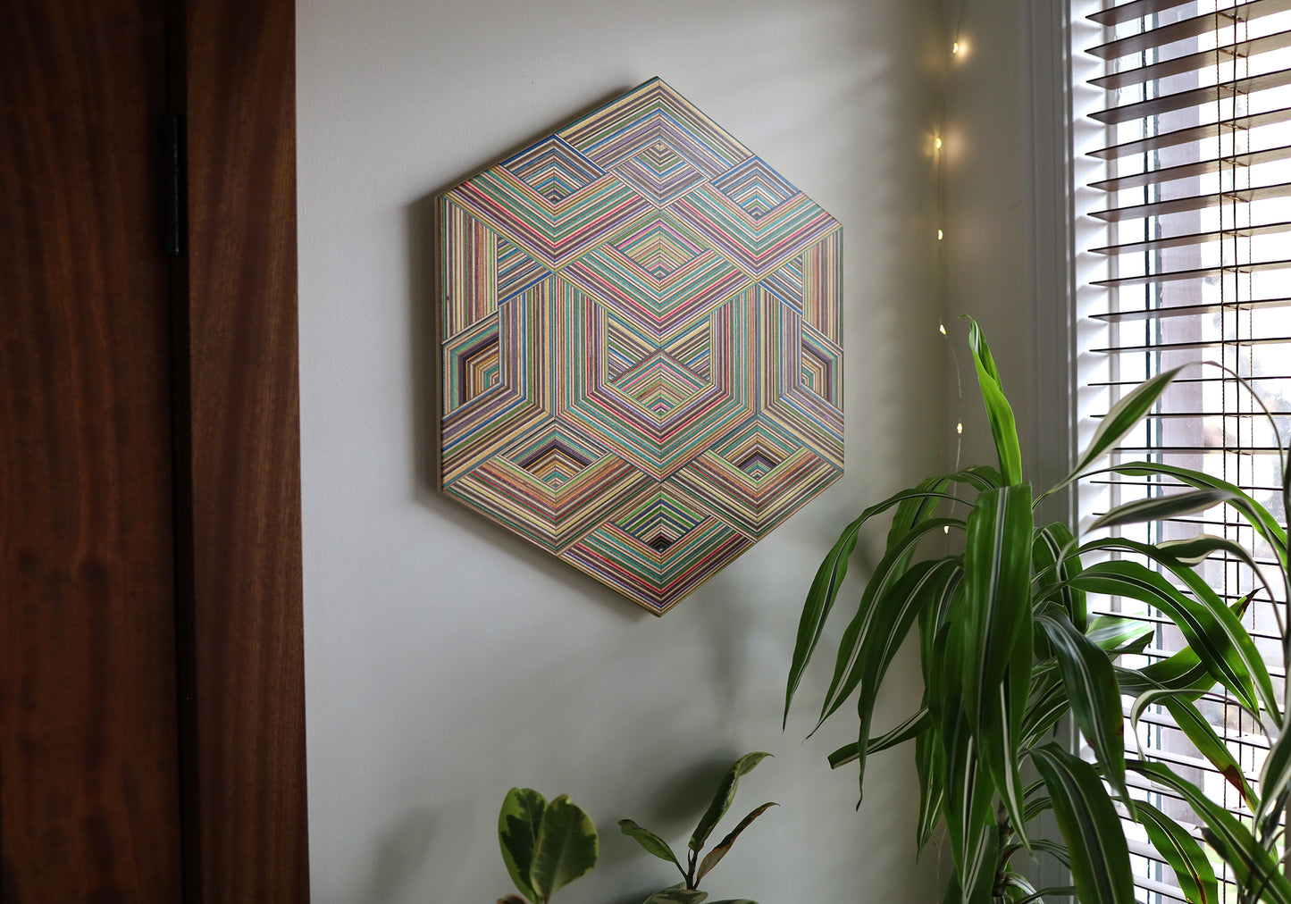 HEXAGON WALL ART