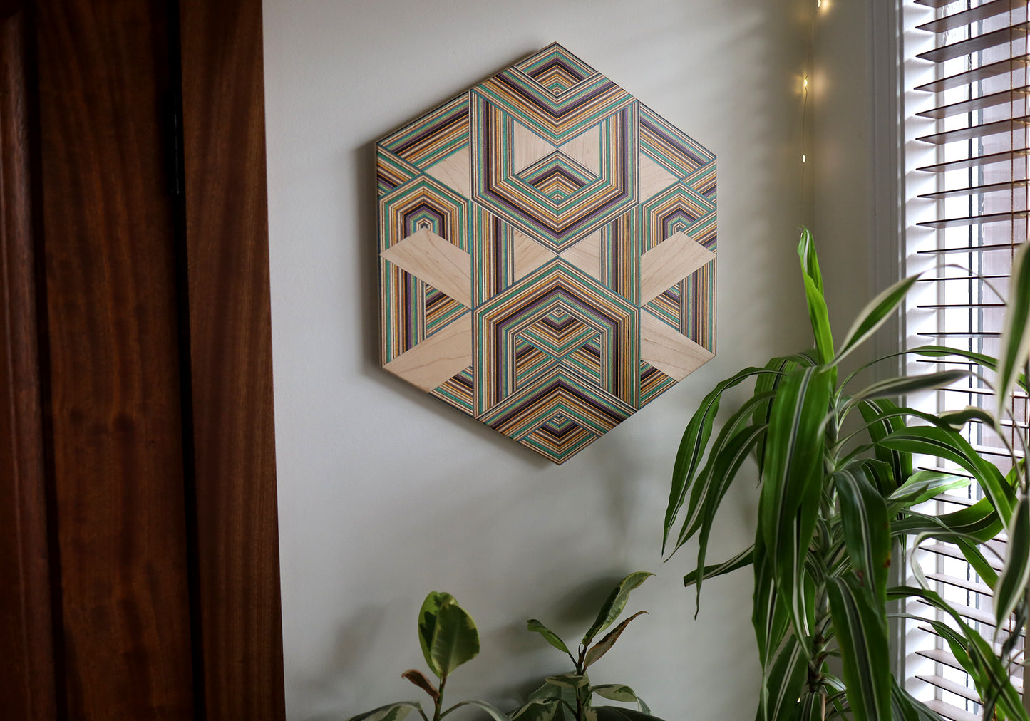 HEXAGON WALL ART