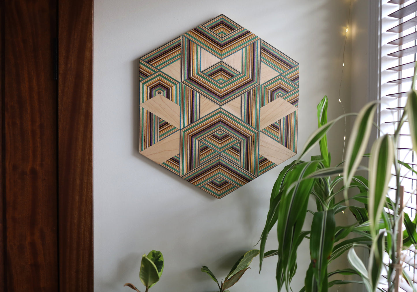 HEXAGON WALL ART