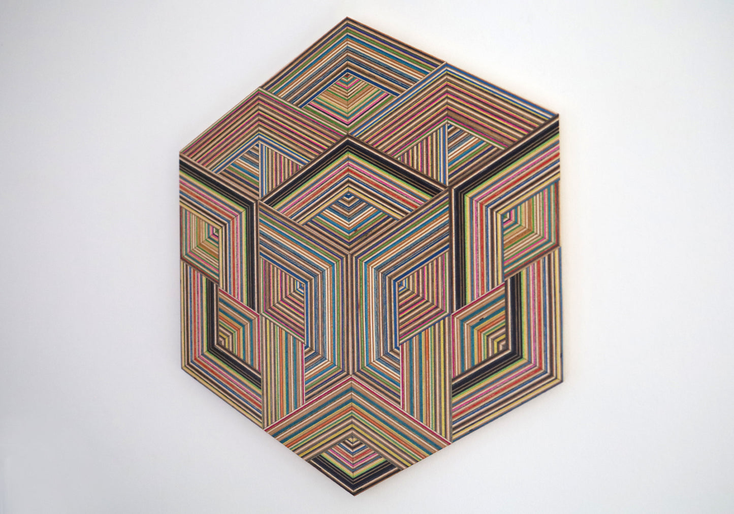 HEXAGON WALL ART