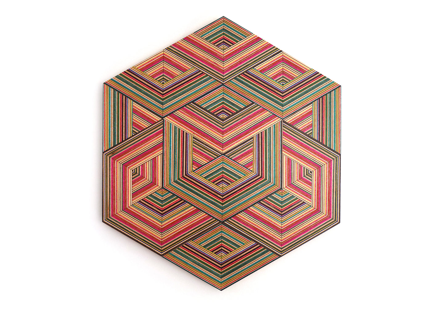 HEXAGON WALL ART