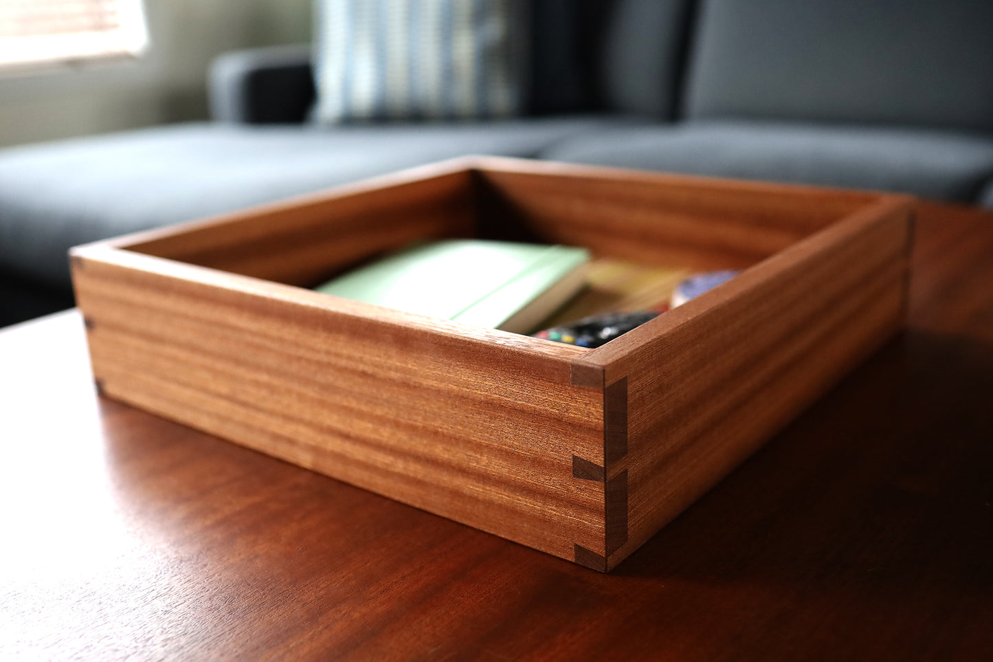 SKATEBOARD & SAPELE TRAY