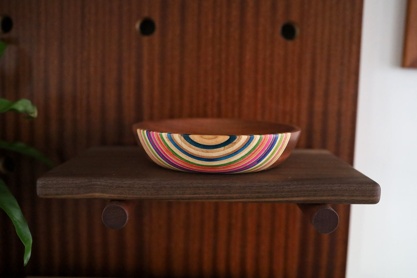 SKATEBOARD & SAPELE DISH