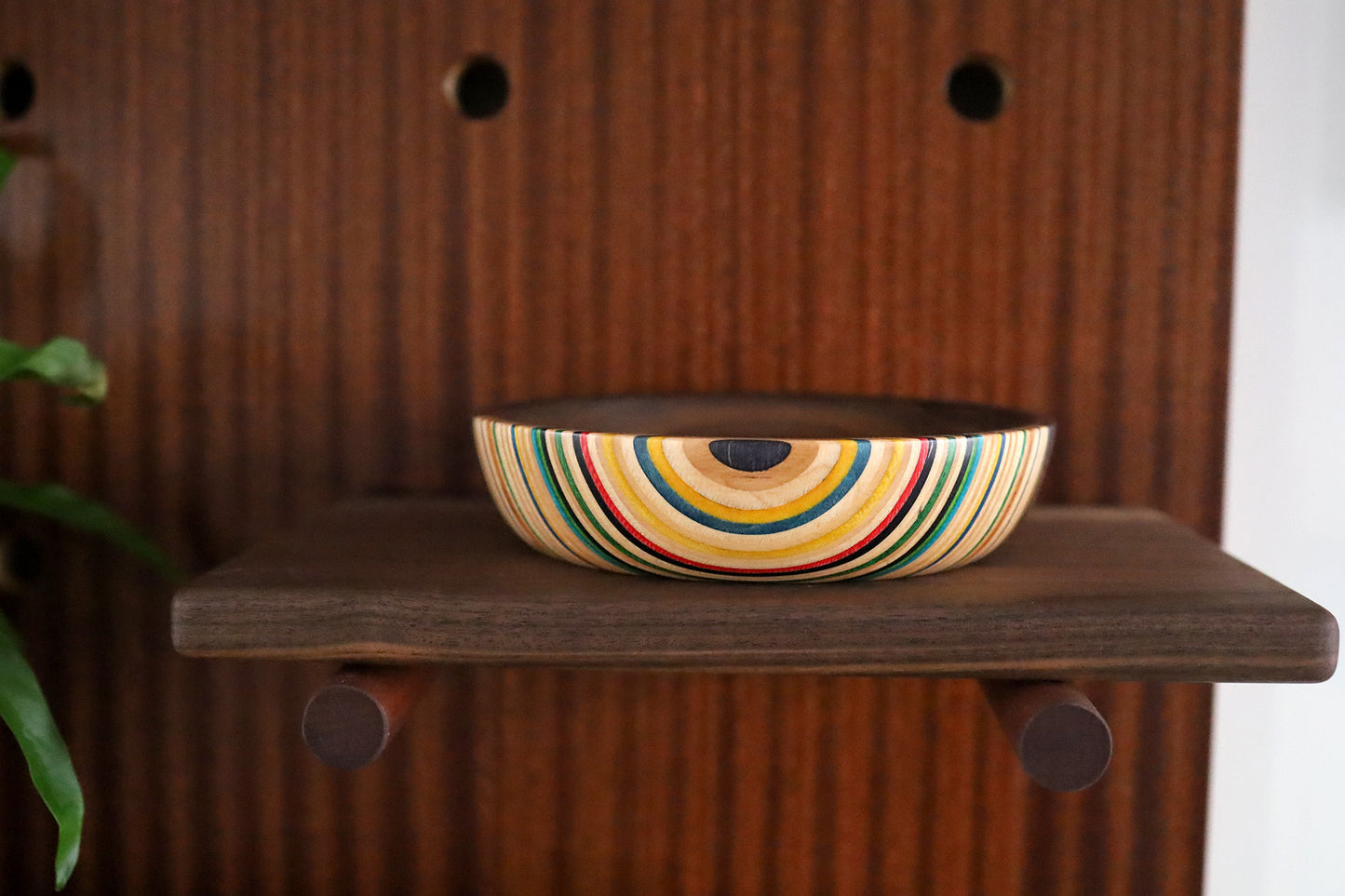 SKATEBOARD & WALNUT VALET DISH