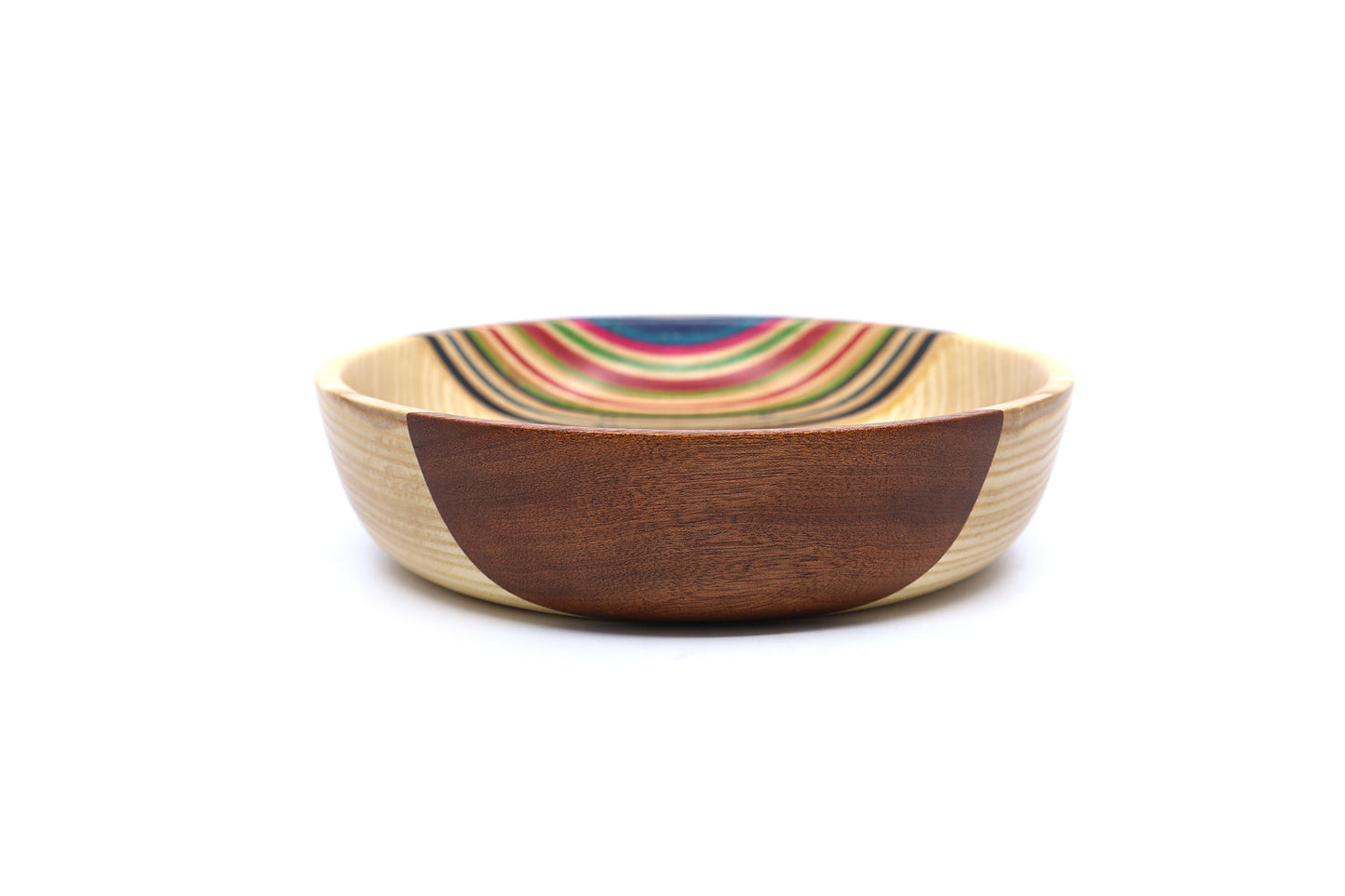 SKATEBOARD & MIXED WOOD VALET DISH