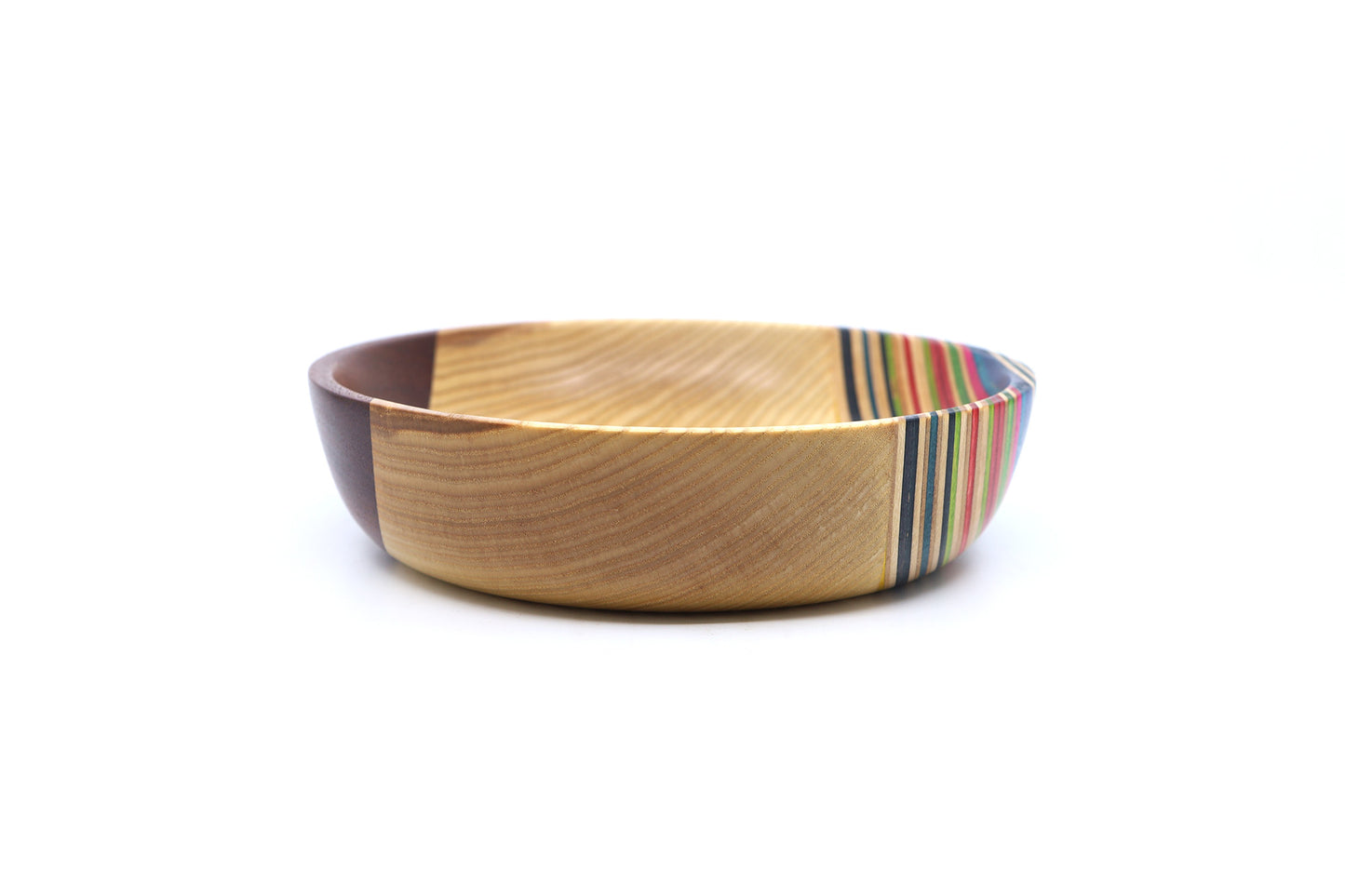 SKATEBOARD & MIXED WOOD VALET DISH