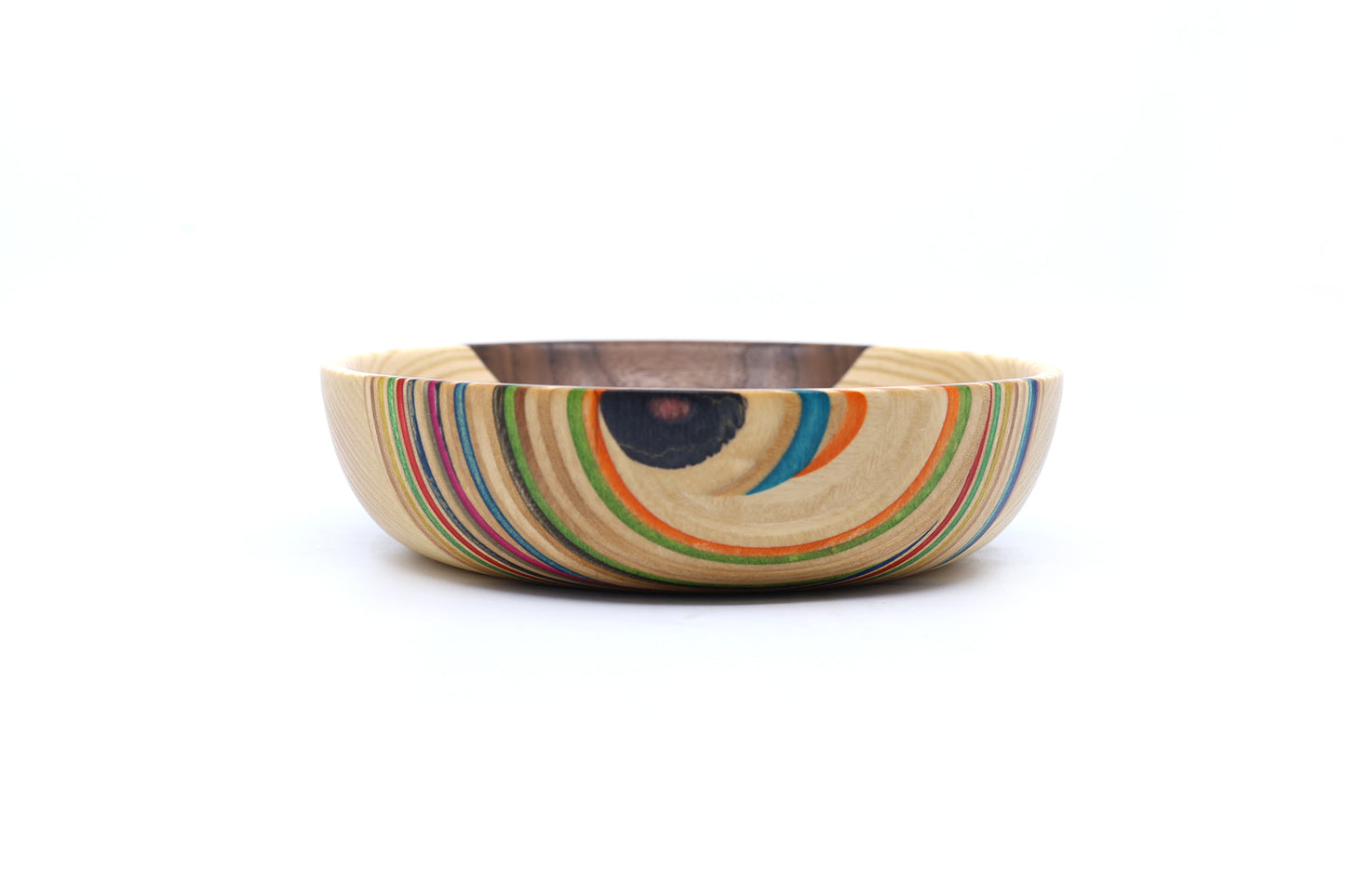 SKATEBOARD & MIXED WOOD VALET DISH