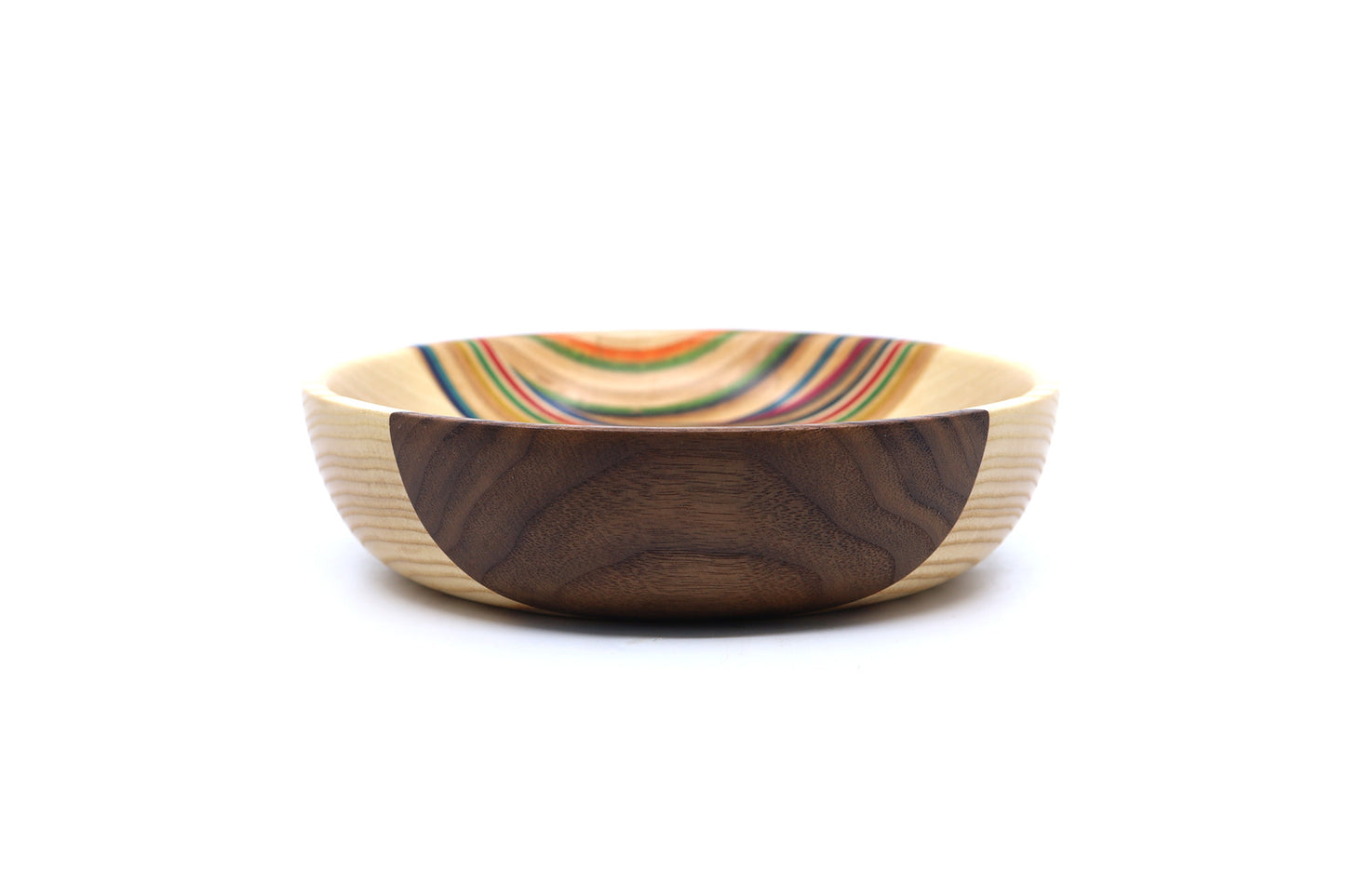 SKATEBOARD & MIXED WOOD VALET DISH