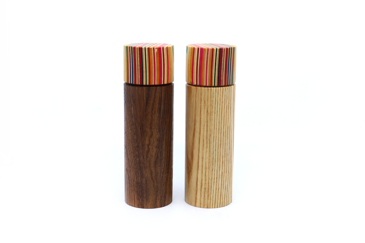 SKATEBOARD SALT & PEPPER MILL SET