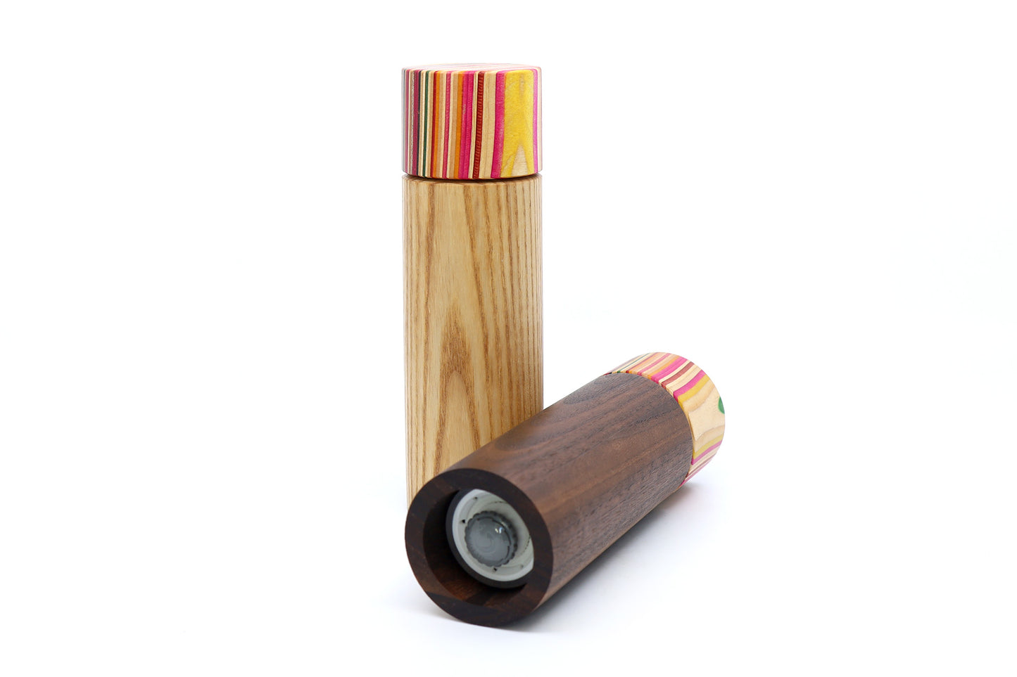 SKATEBOARD SALT & PEPPER MILL SET