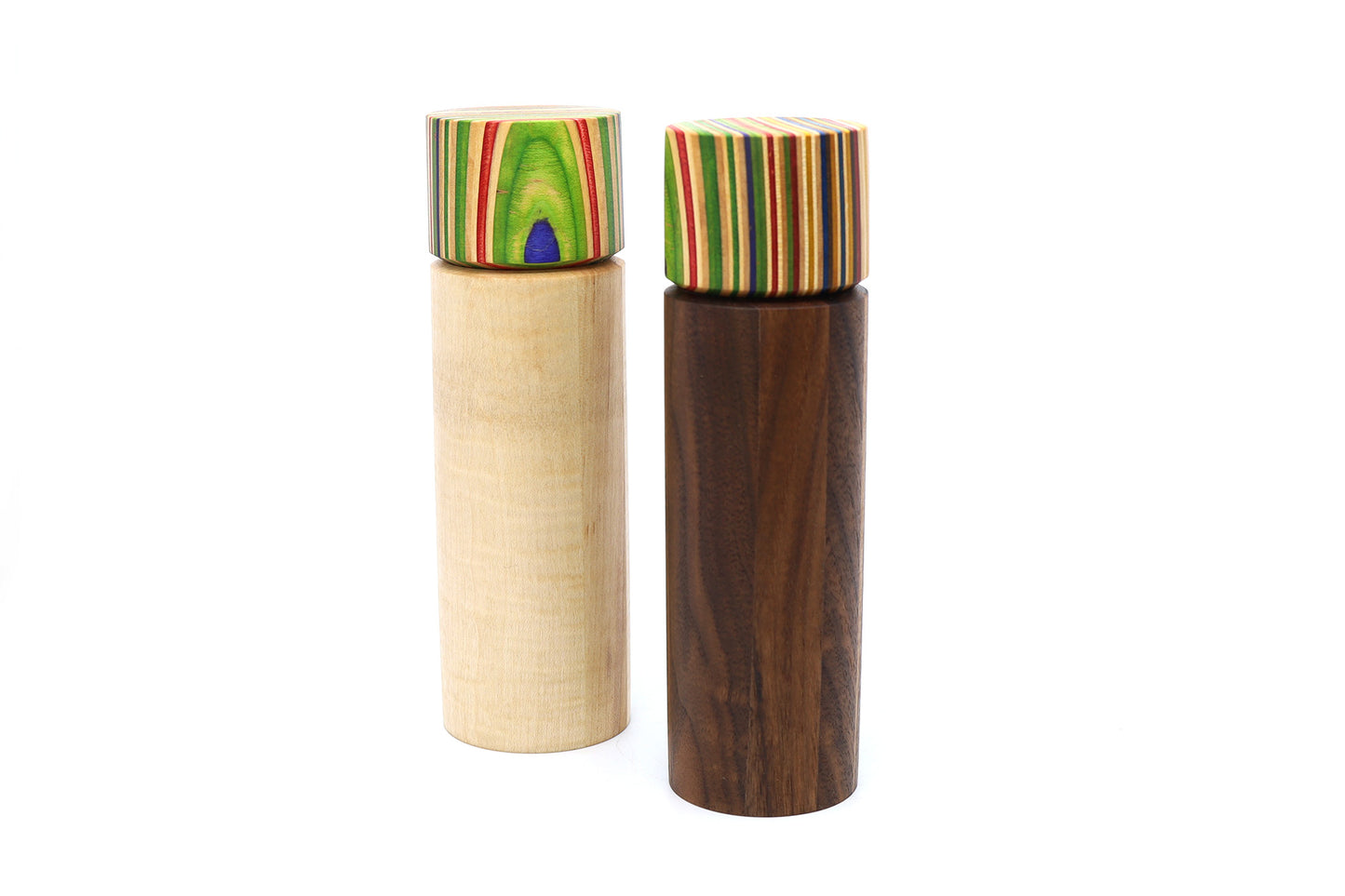 SKATEBOARD SALT & PEPPER MILL SET