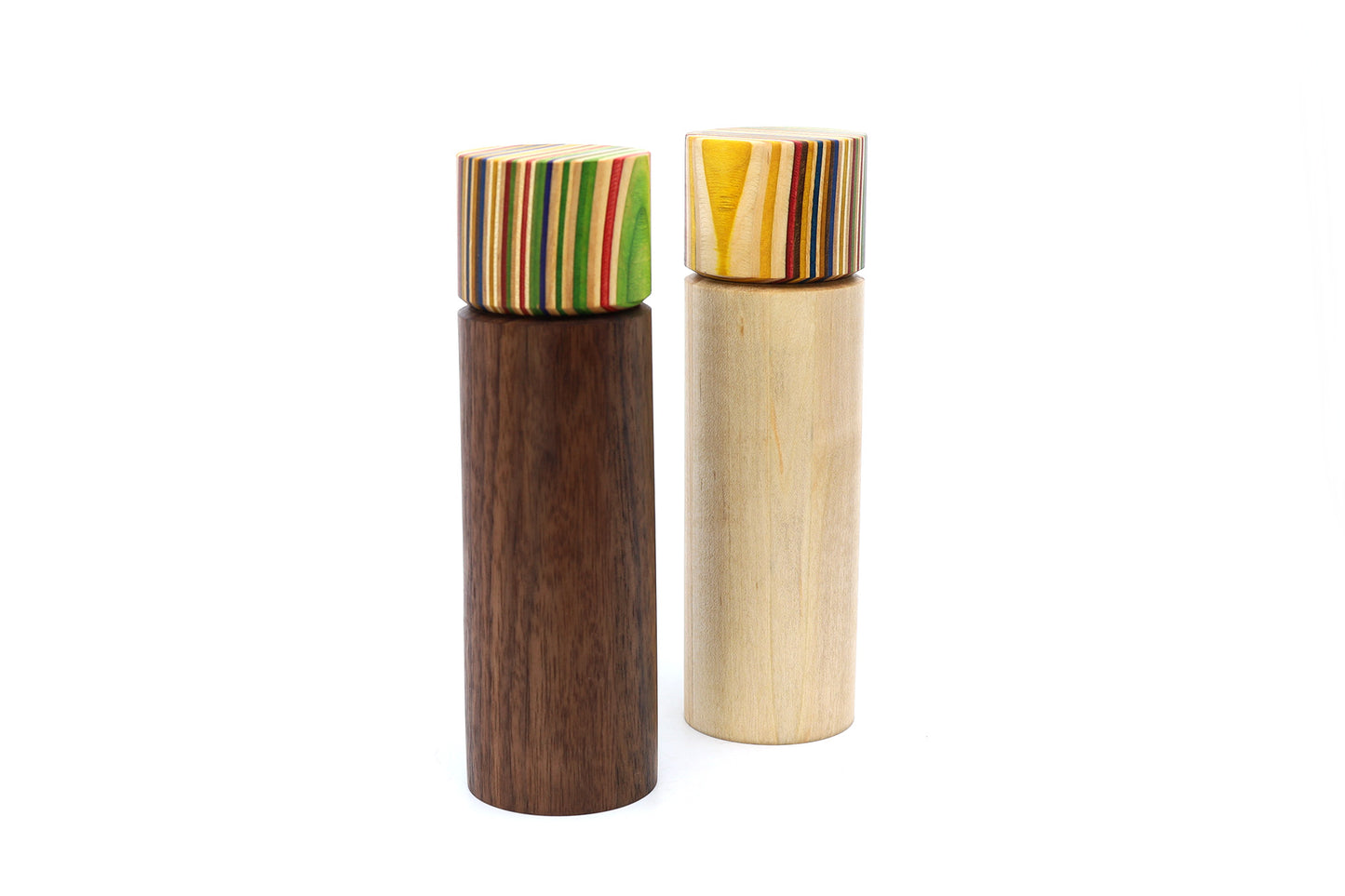 SKATEBOARD SALT & PEPPER MILL SET