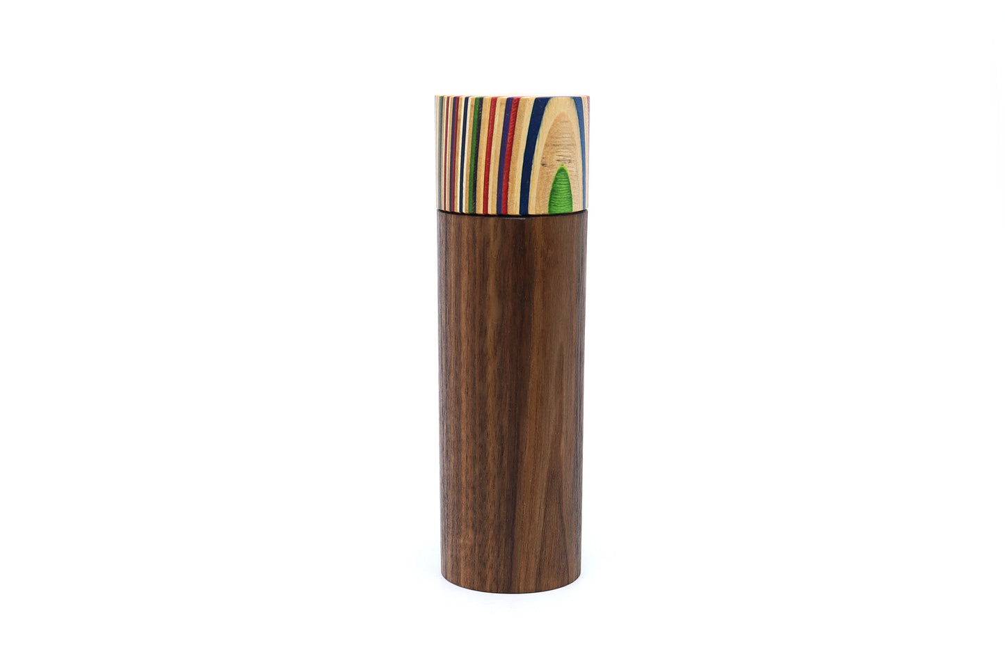 SKATEBOARD & WALNUT PEPPER MILL