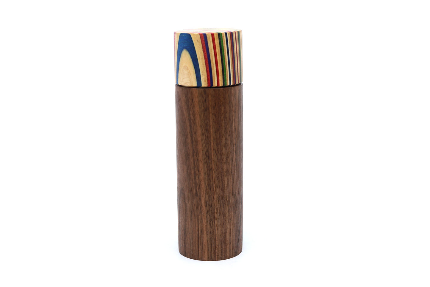 SKATEBOARD & WALNUT PEPPER MILL