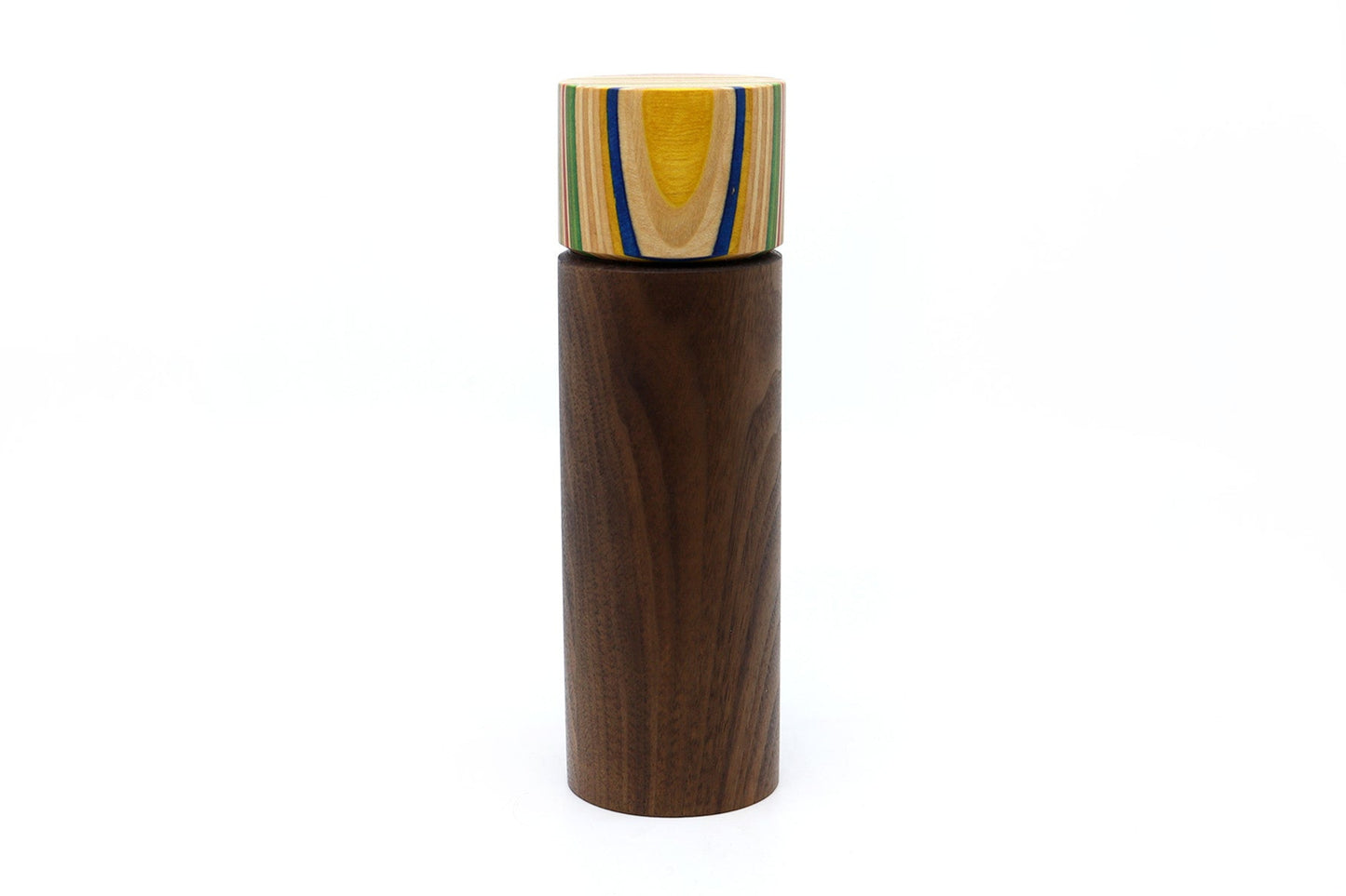 SKATEBOARD & WALNUT PEPPER MILL