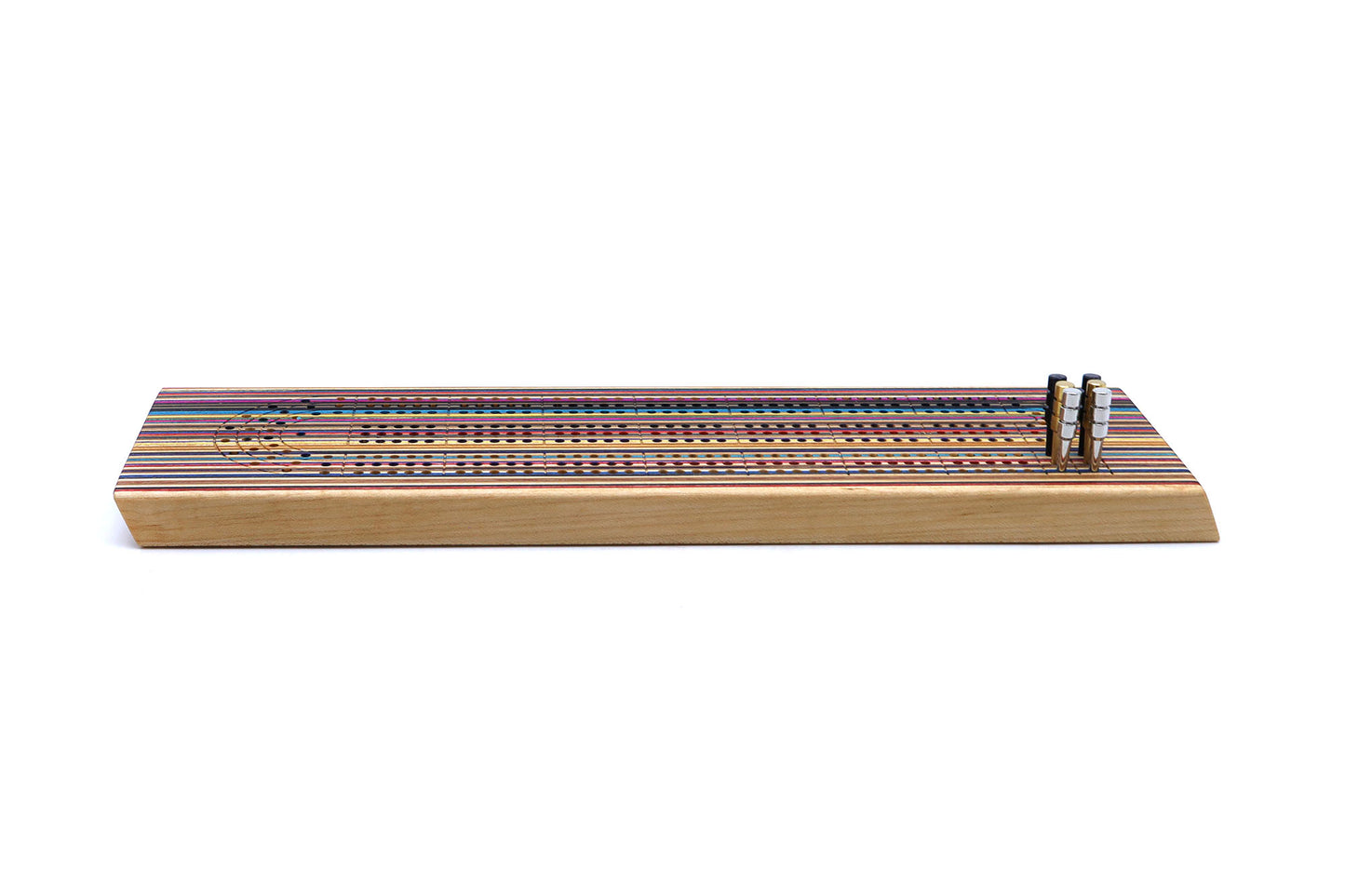 SKATEBOARD CRIBBAGE BOARD