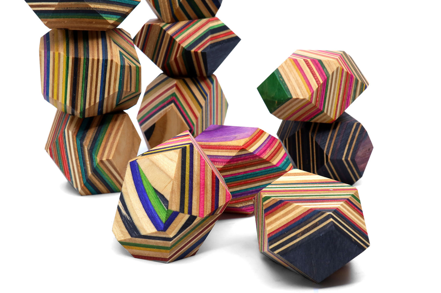 SKATEBOARD STACKING BLOCKS