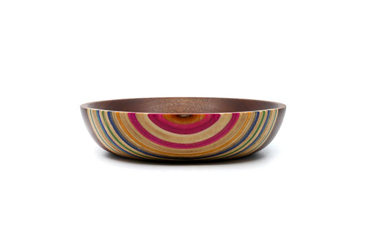 SKATEBOARD & SAPELE ART BOWL