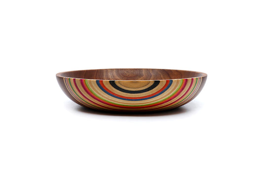 SKATEBOARD & SAPELE ART BOWL
