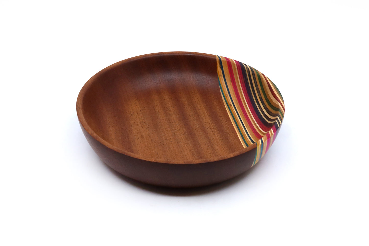 SKATEBOARD & SAPELE ART BOWL