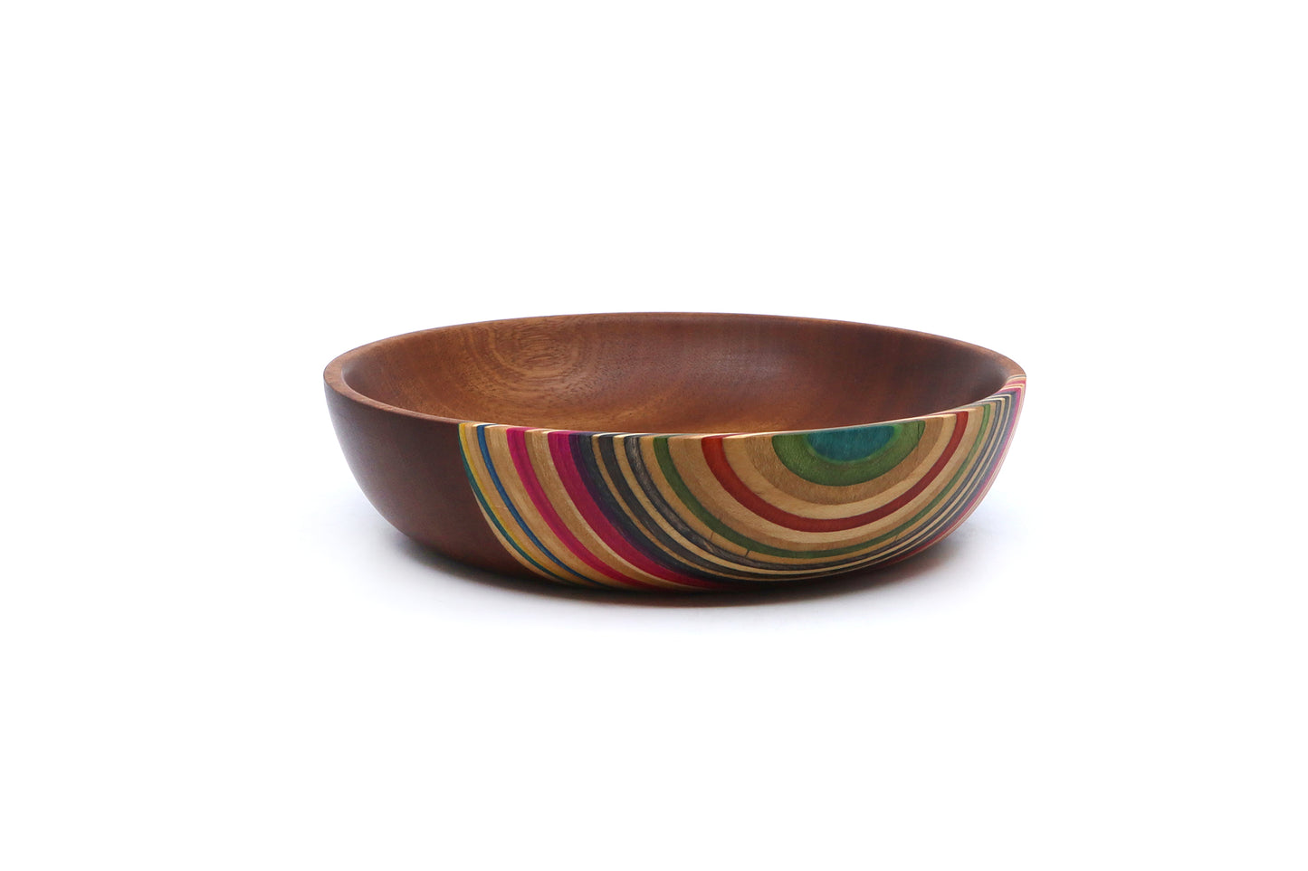 SKATEBOARD & SAPELE ART BOWL