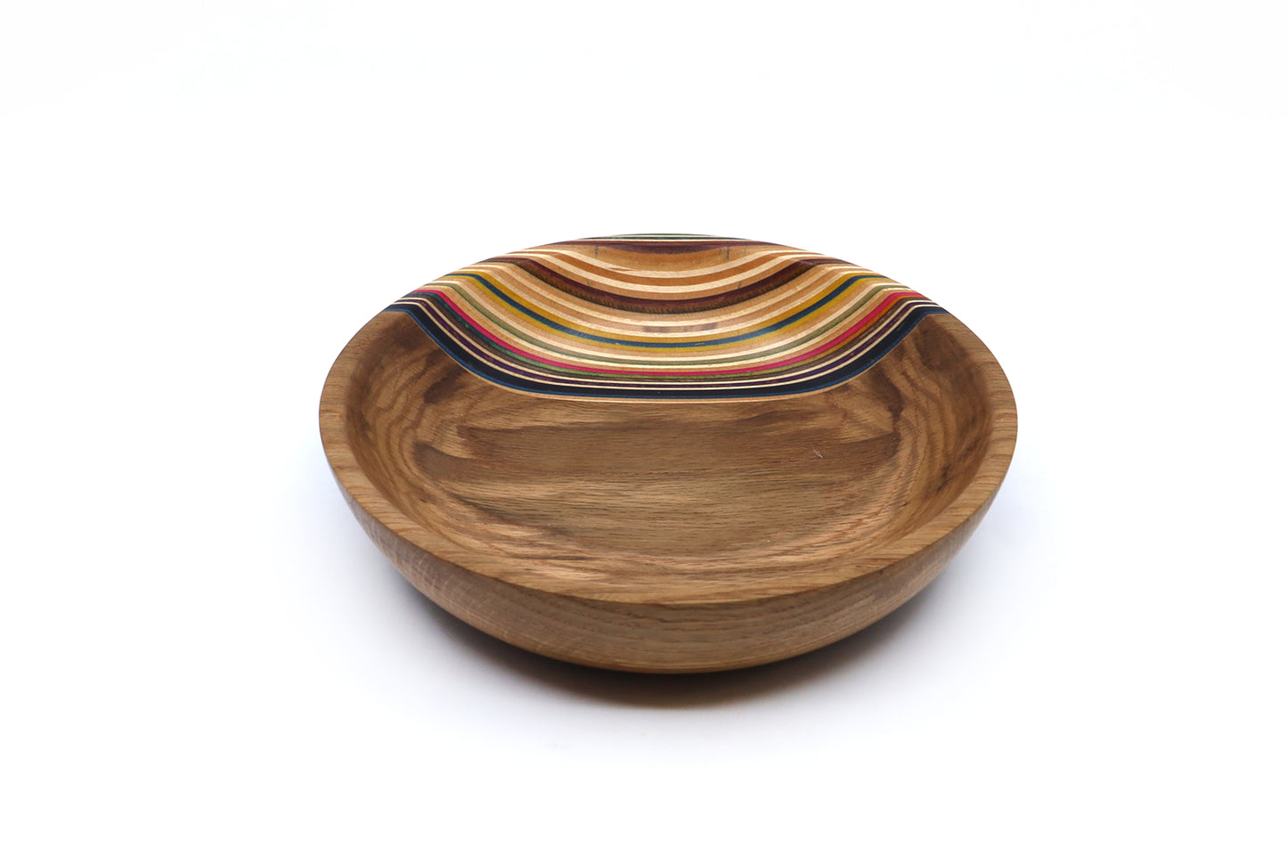 SKATEBOARD & OAK ART BOWL