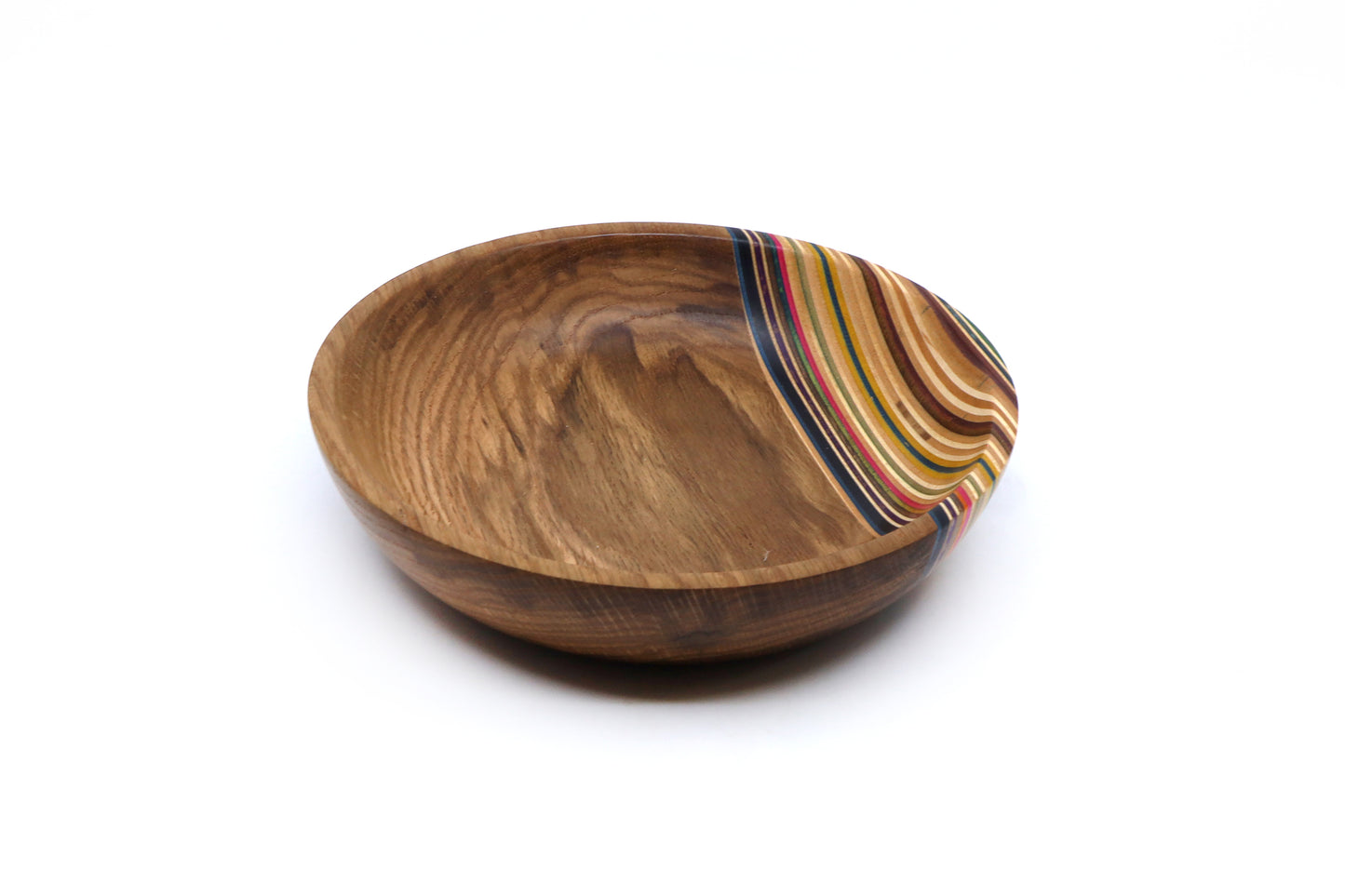 SKATEBOARD & OAK ART BOWL