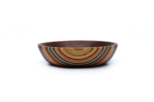 SKATEBOARD & SAPELE ART BOWL