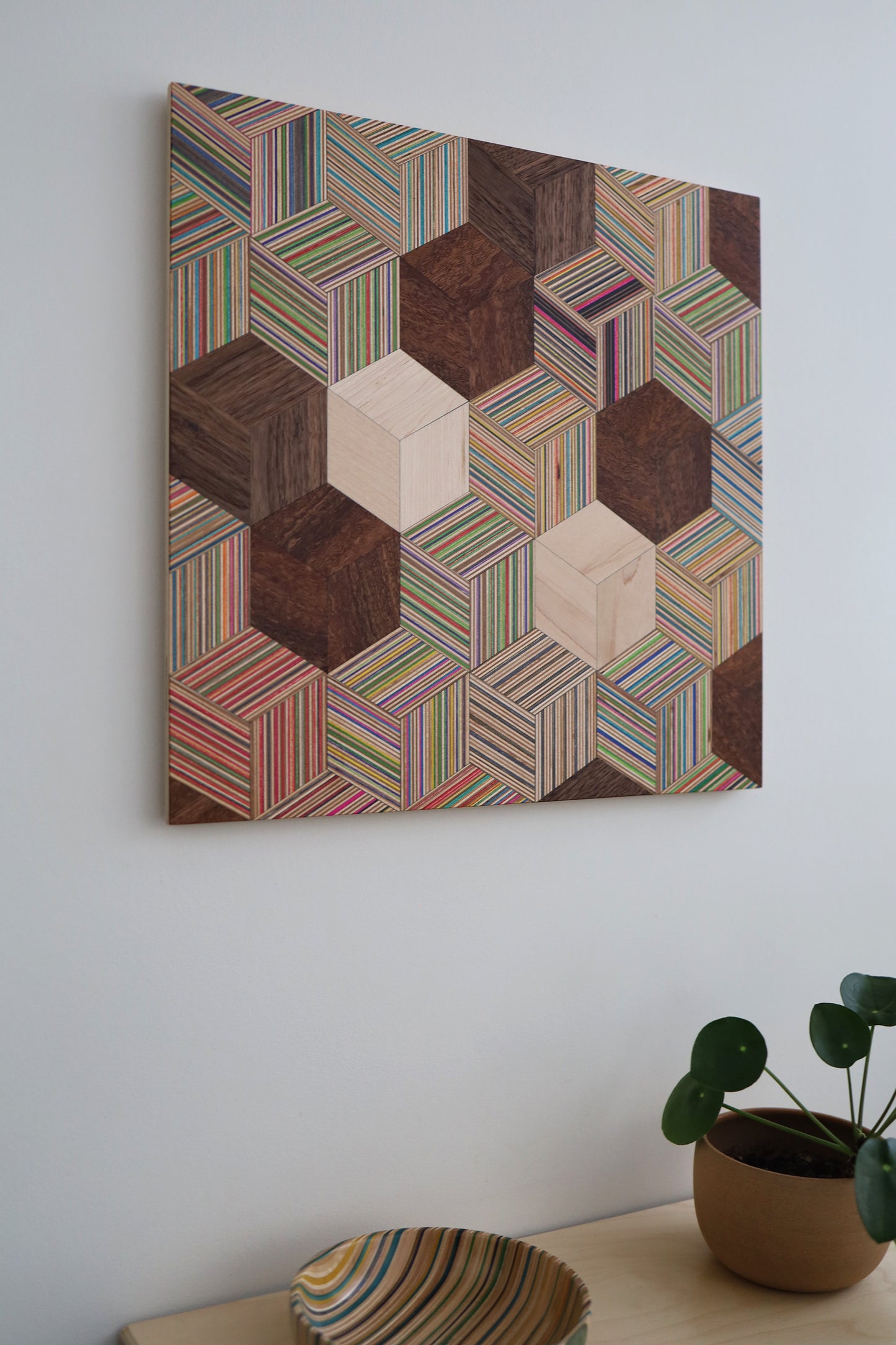 HEXAGON WALL ART