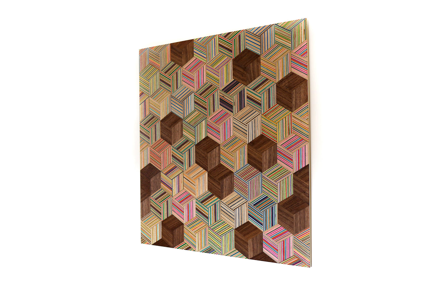 LARGE HEXAGON WALL ART