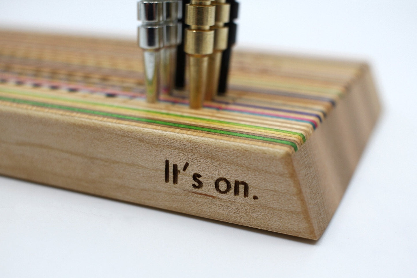 SKATEBOARD CRIBBAGE BOARD